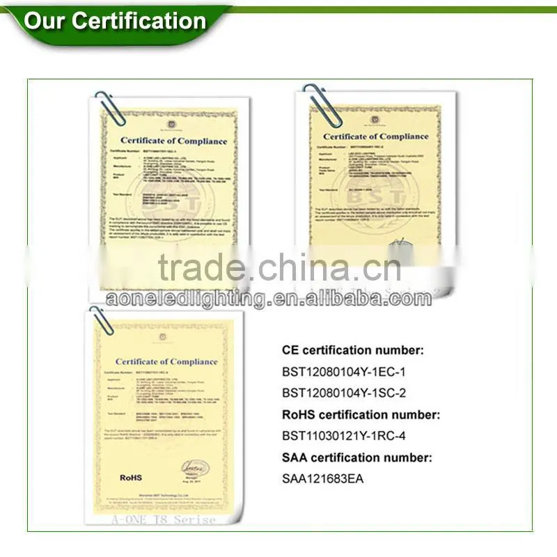 Factory product rotatable T8 Tube lights&18w smd3528 tube lights G13