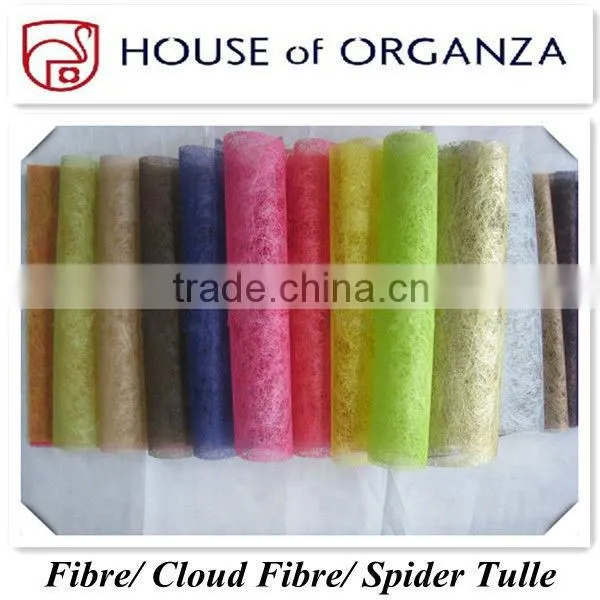 Decorative Fibre Net Roll for wrapping flowers and decorations