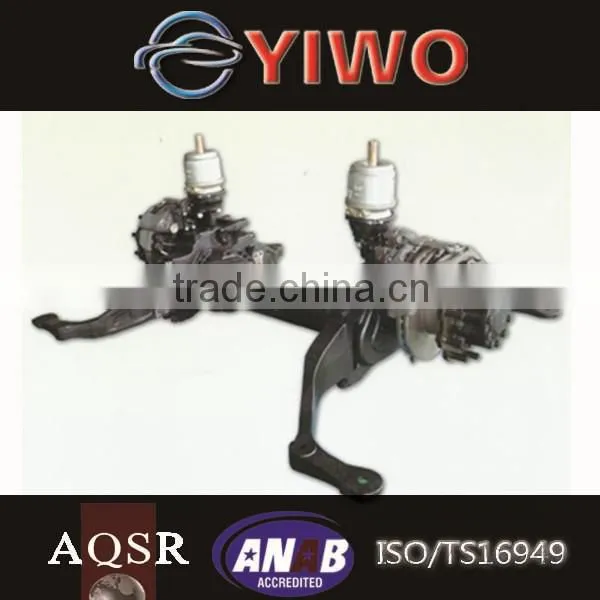 wheel side differential axle for bus
