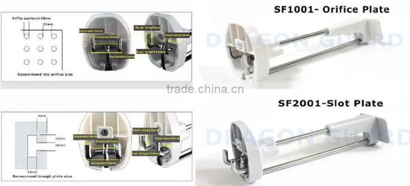 Security Display metal peg hook metal security magnetic peg hook