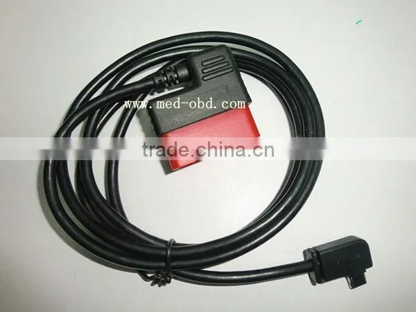 90 Degree obd2 16pin Male Connector to Micro usd cable 5ft/1.5m