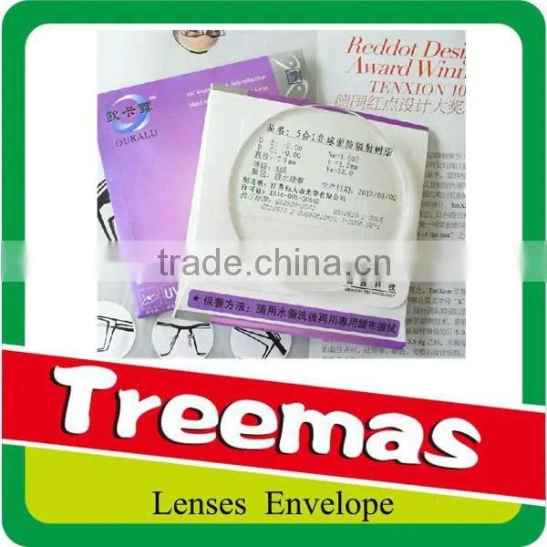 Paper package small optical lens envelope for optician