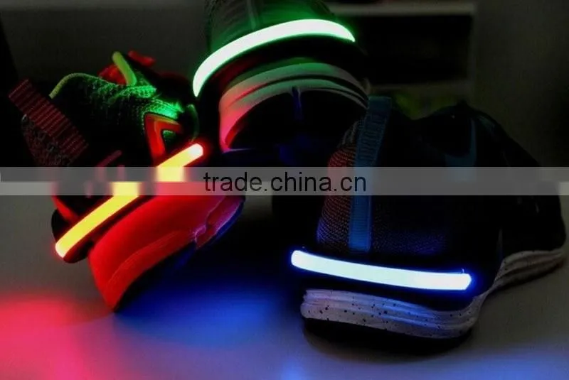 Sports Safety Shoes Clip LED Light Sport Running Walking Bike Cycling Light