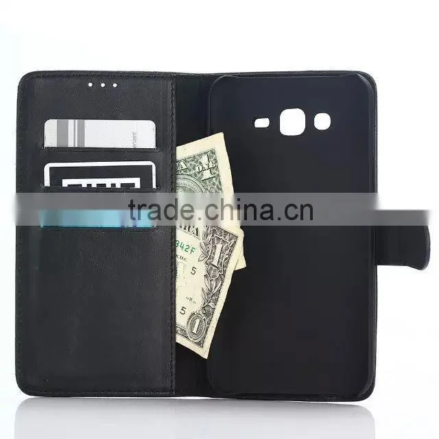 Alibaba express China, folio pattern wallet leather case for Samsung Galaxy J7 with stand
