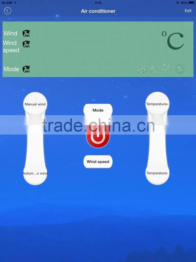 Phone tablet remote control infrared universal smart remote control