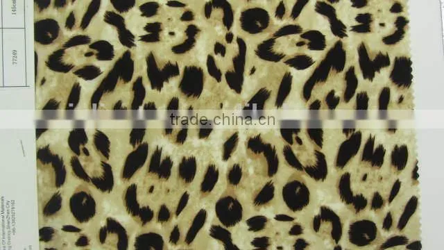 black light yellow N2020 leopard ultr thin plain pattern nylon spandex military uniform