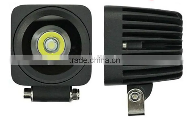10~30V Aluminium alloy 10W LED Work Light Fog light For Jeep SUV ATV Off-road Truck fog LED off road UTV work light tractor lamp