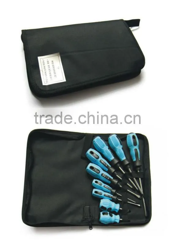 9pcs screwdriver set with canvas bag