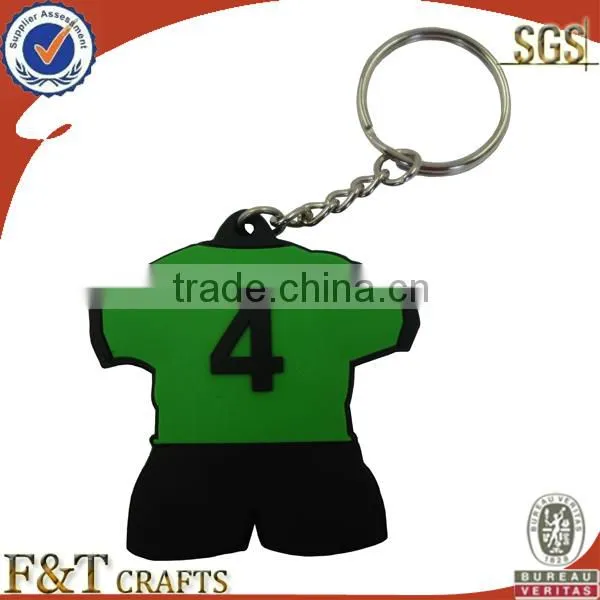 2014 custom soft pvc rubber keychain for promotions