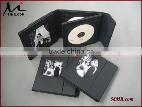 Supreme Deluxe Classic Wedding Leather CD DVD Folio