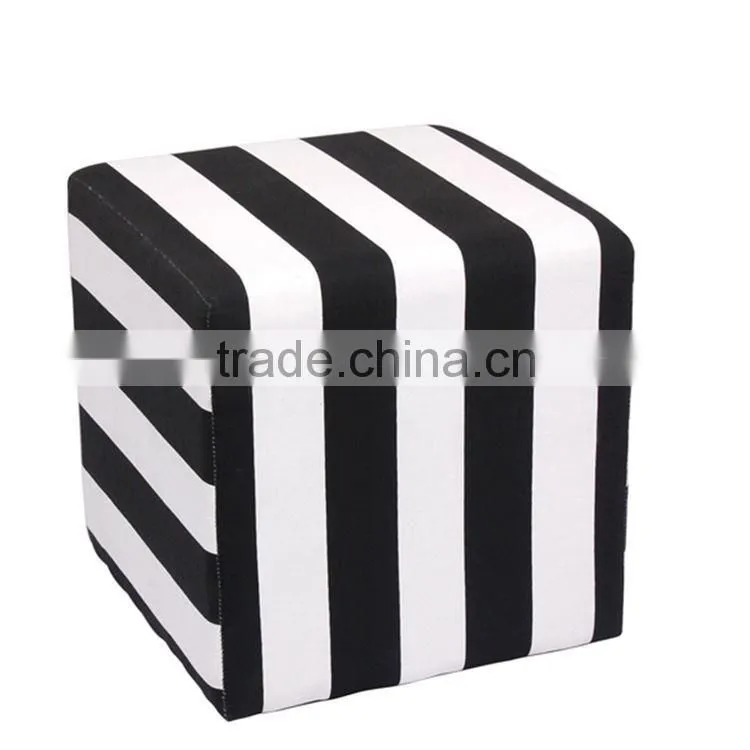 wholesale lots multi color diced ottoman / puff