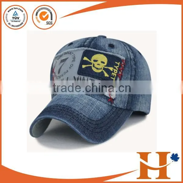 Custom embroidery brand Men's classic golf caps and hats with 100% cotton