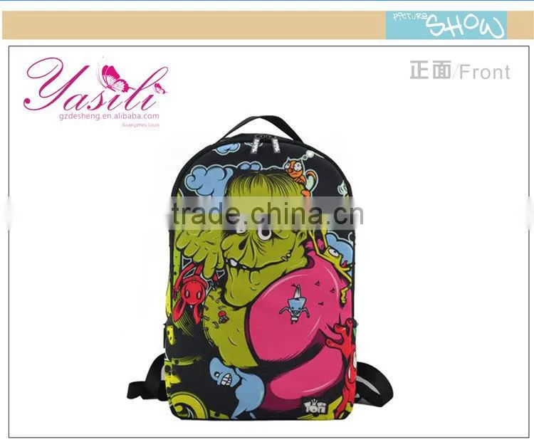 guangzhou factory children backpack;colorful backpack;super play wholesale kids school bag