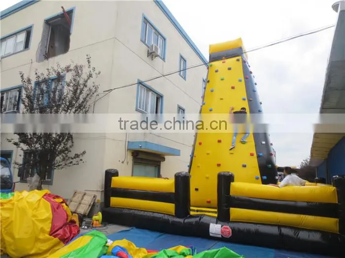Lanqu inflatable climbing mountain for sale/inflatable sport equipment