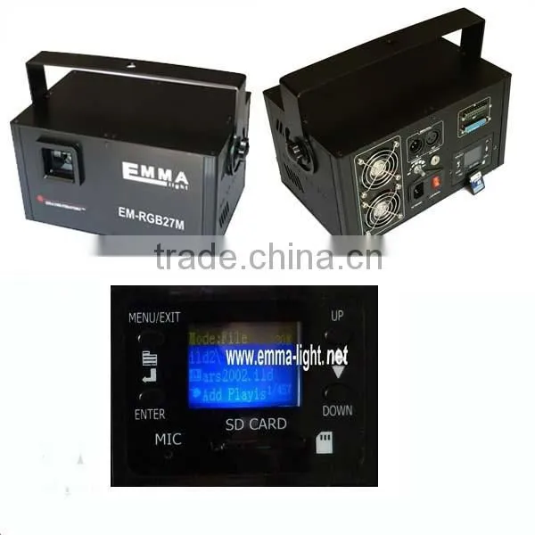 2015 newest 4w RGB Projector Christmas Lasers Light Stage effect equipment rgb animation disco laser show light for sale
