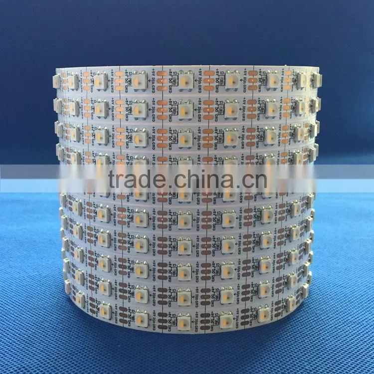 60leds 5050smd built-in sk6812 RGBW magic color LED strip addressable digital rgbw led tape