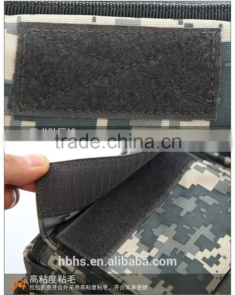 Canvas military small message sport waist bags