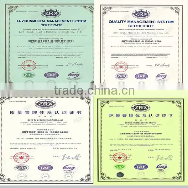 Dongli ISO4437 Standard and PE Material pipe