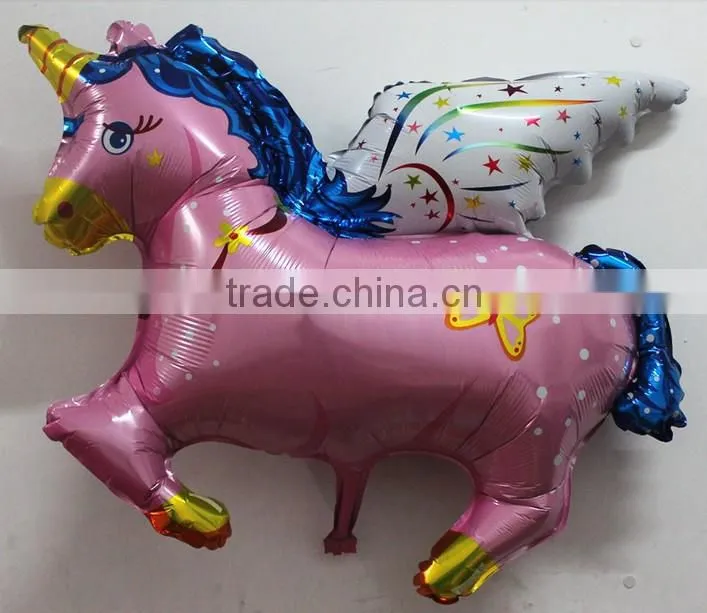 Now Rocking Pony Balloon Decoration,Birthday Party Favor Supply