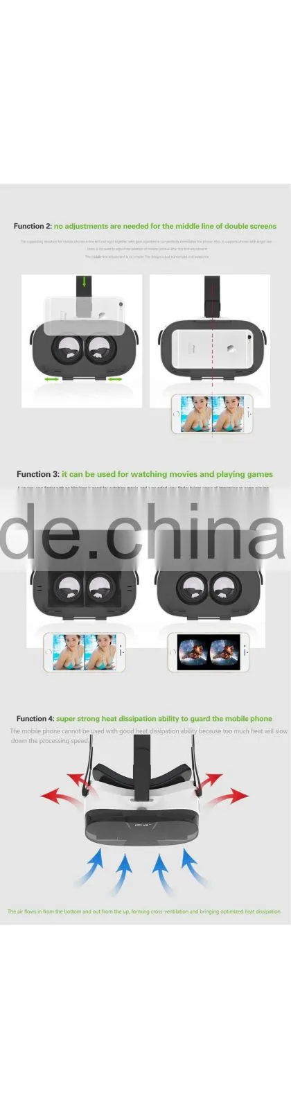Patent Virtual Reality VR 3D With Remote Control