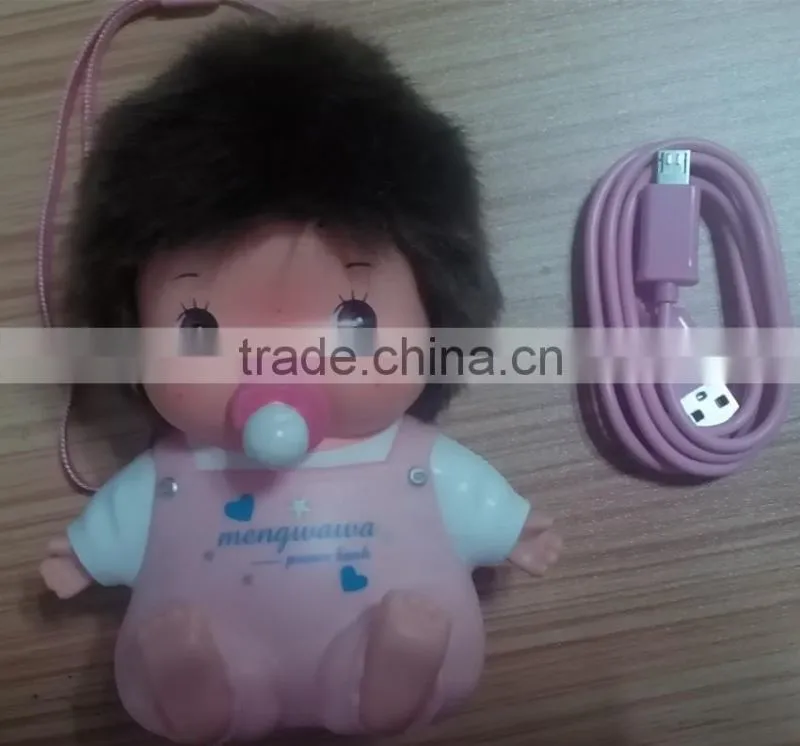 Portable Power Source MONCHHICHI Toy Power Source 6000mAh