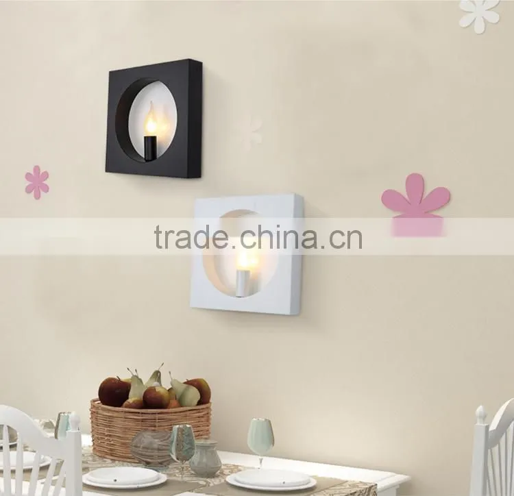 2015 New Arrival Square Wall Lights Modern Wall Lights Iron Simple Wall Lamp