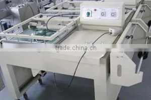 Semi auto L type air push seal machine and heat shrink machine (MTS-5045B+MTS-4525)