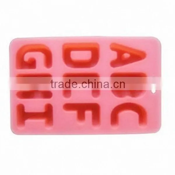 Letter Shaped Funny Custom Silicone Cake Mold