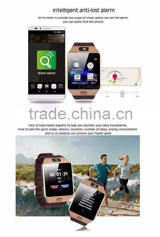 Bluetooth Wrist Smart Watch Phone for Smartphones IOS Android