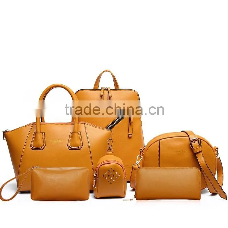 Quality Handbags Ladies 2016 Woman Bags Leather Backpack
