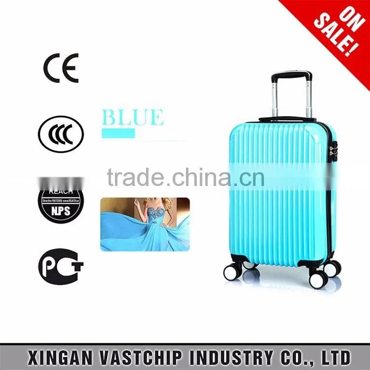 2016 New product hard ABS+PC light multi-color for trolley luggage&bags&case, TSA lock