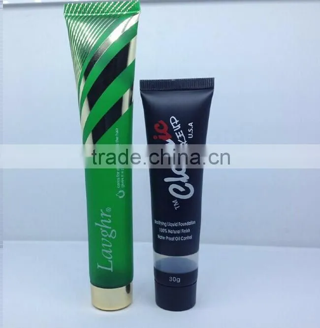 25mm Color Plastic Cosmetic Tubes Packing With Flip Top cap