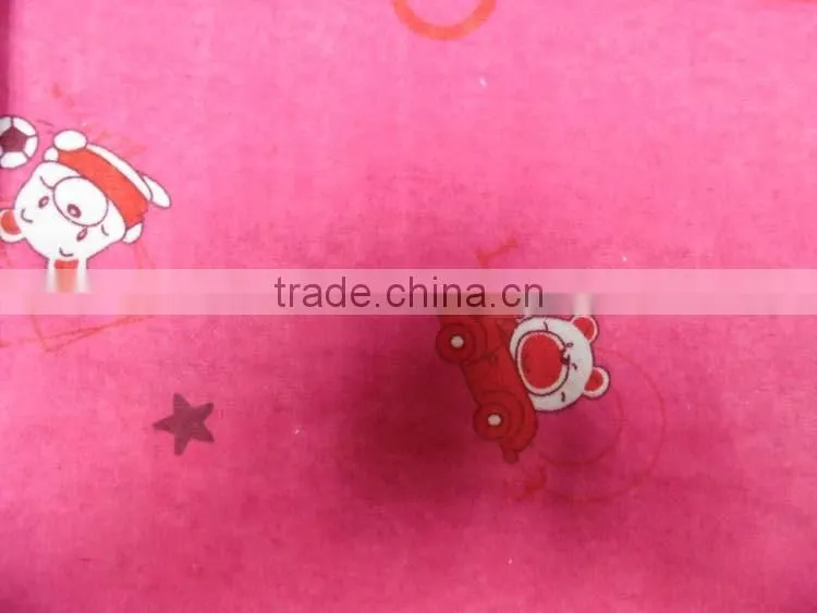 TC flower printed flannel bedsheet stocklot for kids