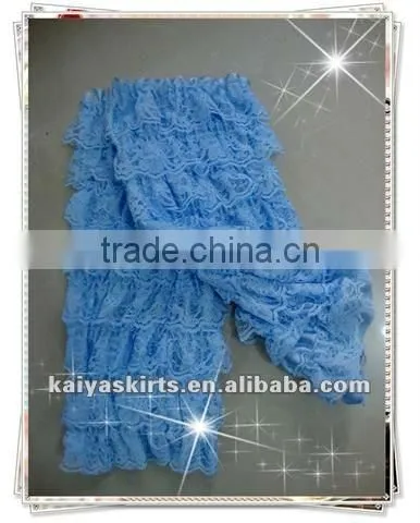 cute design hotsale lace ruffle leg warmers for baby and toddler