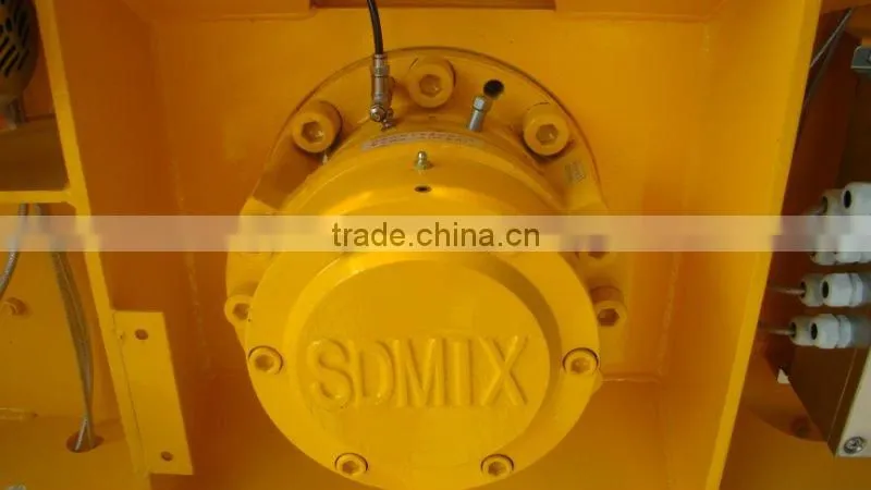 High capacity 2000L twin shaft concrete mixer