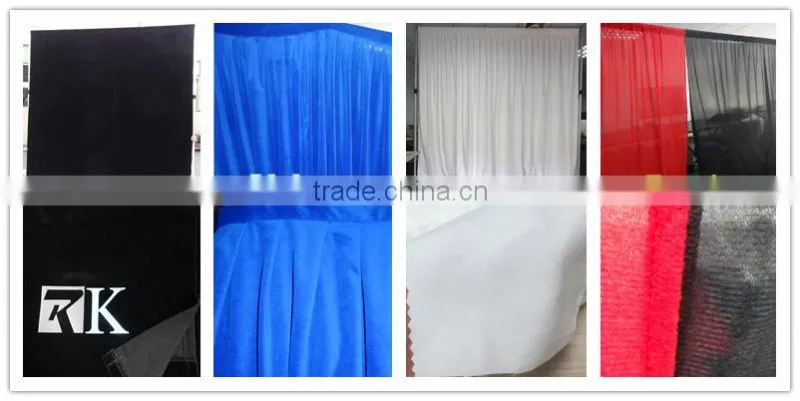 Singapore wholesale used pipe and drape backdrop curtain pipe and drape for sale
