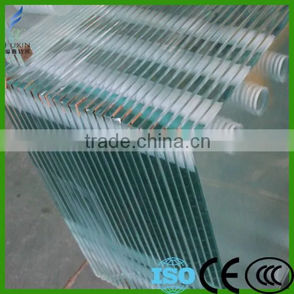 1" thick tempered glass