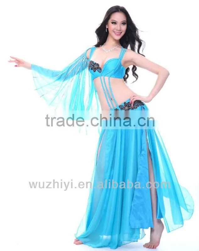 Silk Sexy Arabic Belly Dance Performance Dress