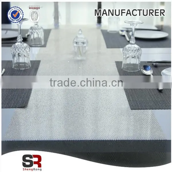 Woven Technics and Plain Dyed Pattern Table Cloth Factory