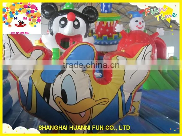 2015 New design PVC big inflatable bouncy castle, adult bounce house for sale