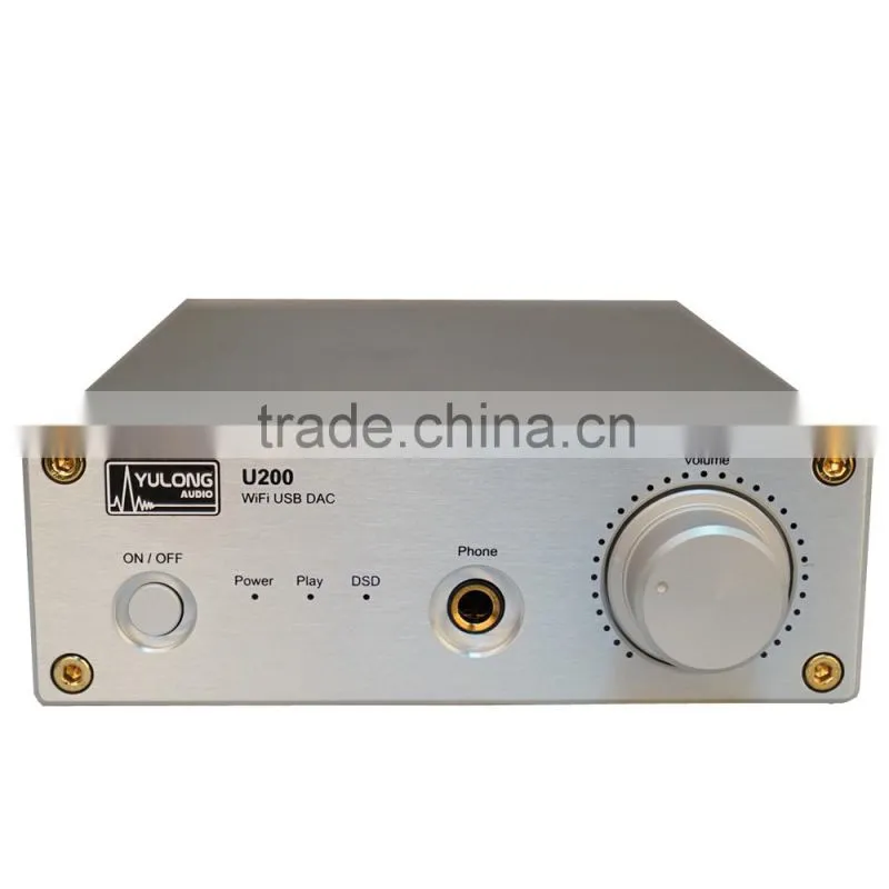 Yulong U200 USB WiFi DSD 32Bit/384KHz DAC Decoder+Headphone Amplifier