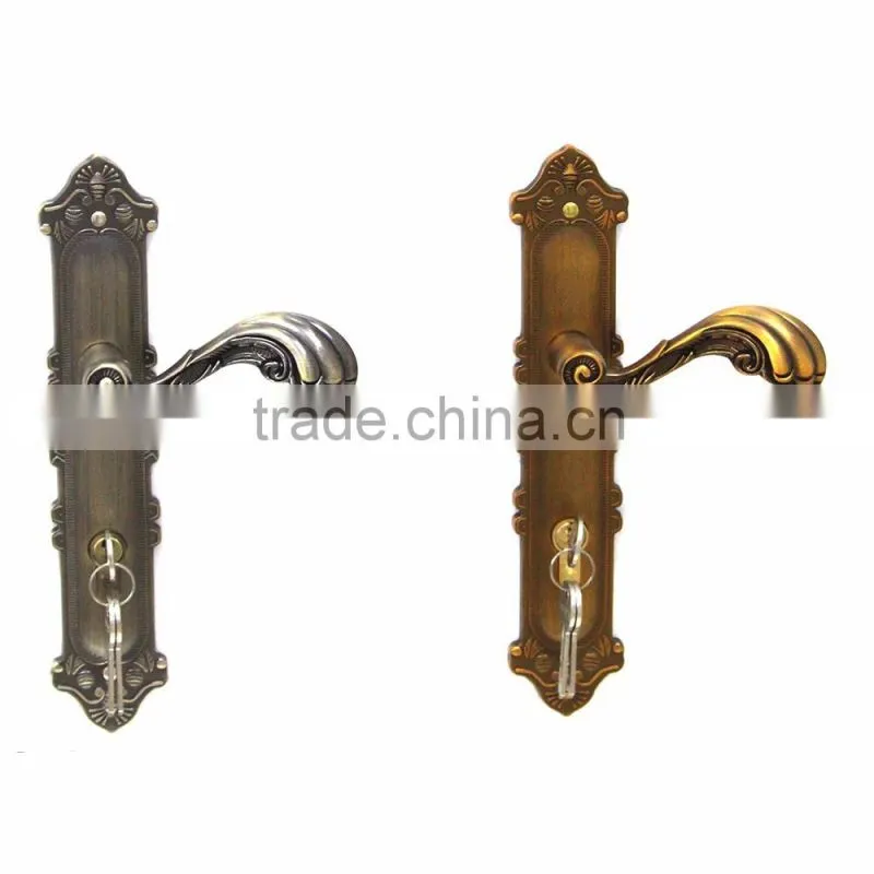 High quality TRI-CIRCLE European style door lock types,European door handle lock,door lock type