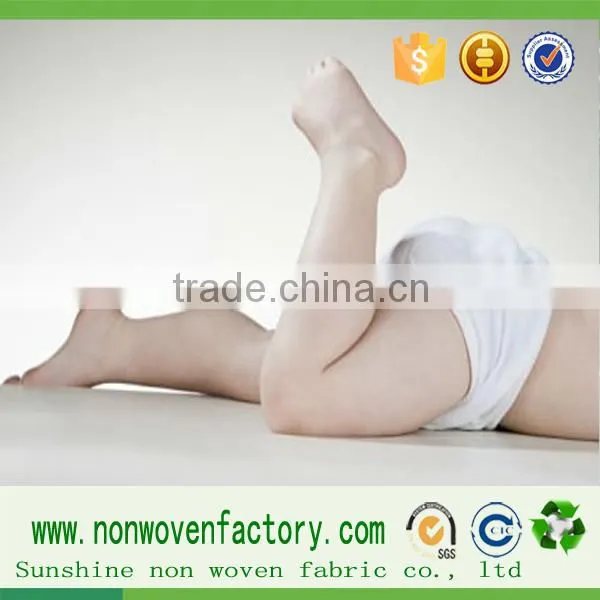 Import china products 100% polypropylene spunbond Hydrophilic non woven fabric for sleepy baby diaper