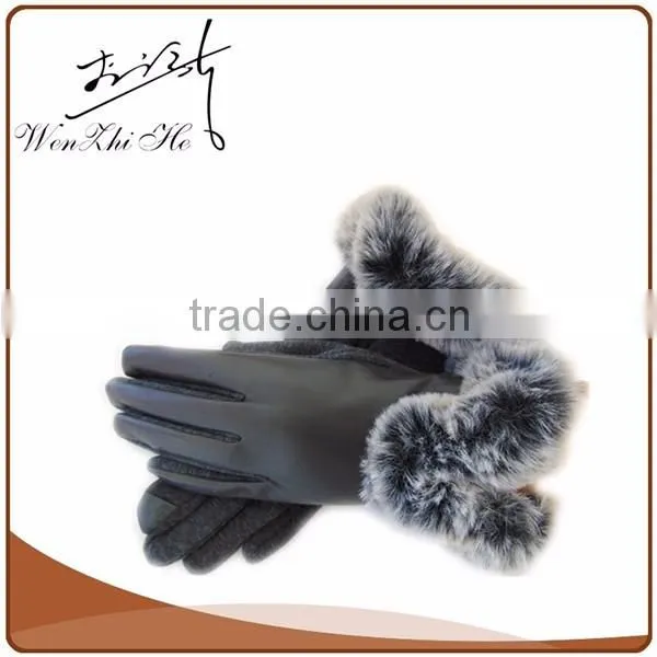 Discount Ladies Ostrich Skin Cashmere Lined Leather Gloves