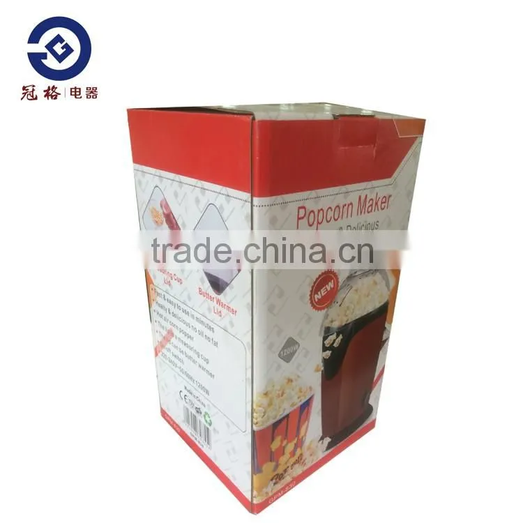 china guange pop corn machine best price for sale