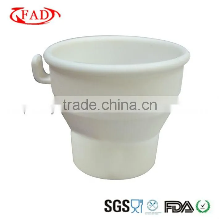 Personalized kitchen utensils silicone collapsible coffee cup for drinking