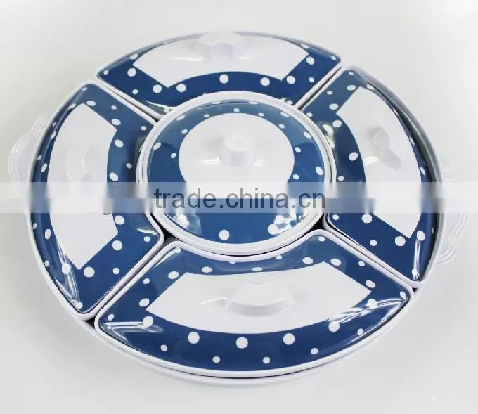 colorful combine type melamine boxes set
