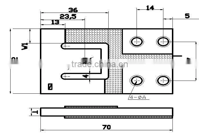 Aluminum smallest load cell