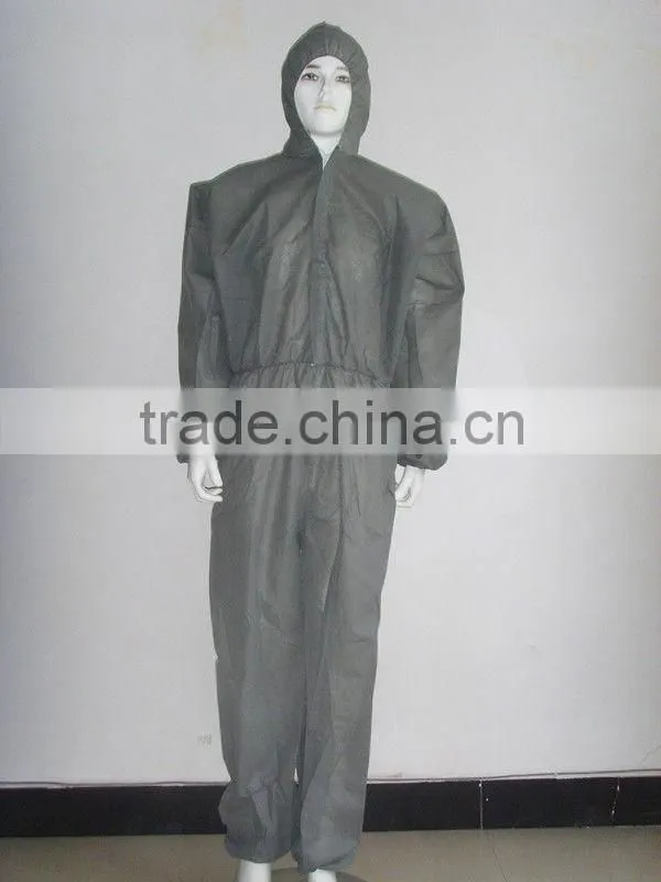 Non-woven disposable painting protection clothing