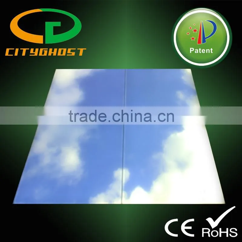 2x2 or 600x600mm frameless led backlite light box for advertising and window display